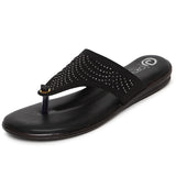 Ortho Joy Fancy Doctor Slipper For Women | Fancy Comfortable Footwear For Women,Black,8,B0BGBWNX3G