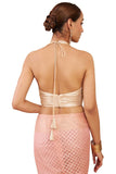 Soch Beige Georgette Blouse With Sequins