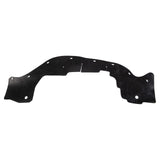 TRQ Front Right Inner Fender Liner Black Passenger Side Compatible with 2003-2014 Chevrolet Express 1500 2003-2023 Express 2500