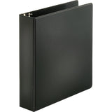 Business Source 09977 Round Ring Binder, 2Inch Capacity, 11Inch x81/2Inch , Black