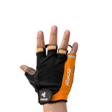 Raida Cycling & Fitness Gloves | Foam Padded (Orange, 2XL)