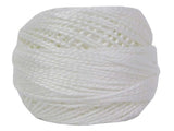 Pearl Cotton Ball Size 5 53ydWhite