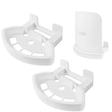 Huafly 2pcs Wall Mount Bracket for eero Max 7 WiFi, Effortless Installation No Messy Wires Space Saving, Strong ABS Holder, Cabl