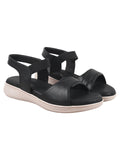 Shoetopia Orthopedic Doctor Sole Black Comfort Sandals For Women & Girls /Eu38,Black,5,B0F6TWCDFM