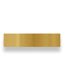 Hardware Essentials 852740 Aluminum Non-Magnetic, Screw-In, Door Kick Plate 8 x 34 Bright Brass Finish