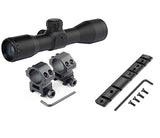 GOTICAL 10/22 and 3/8 Tactical 4x32 Compact Scope Mil-Dot Reticle Hunting Riflescopes Cross-Hair Reticle and 10/22 Weaver and 3/