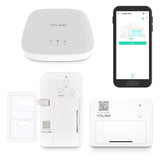 YoLink Smart Garage Door Solution Kit - Convert Any Garage Door to Smart in Seconds! Battery-Powered, No-Wires, No-Tools Super-E