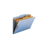 Nature Saver SP17224 Classification Folders,w/ Fstnrs,2 Dvdrs,Legal,10/BX,BE