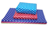 Just Flowers Polka Printred Gift Wrapping Paper with 1 Adhesive Tape | Gift Wrapper Sheet Roll for Birthday/Anniversary/office/R