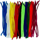 Hobby Tek Craft Pipe Cleaner For Hobby Crafts, Scrapbooking, Diy Accessory, Synthetic Pipe Cleaners(Multicolor, 12Inch) Set Of