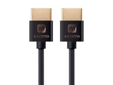 6Ft Slim High Speed Hdmi Black