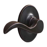 Dexter by Schlage J170SEV716LH Seville Decorative Inactive Trim Left Handed Lever, Aged Bronze