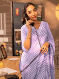 Libas Women'S Cotton Kurta Set (400227O_Lavender_Xl)
