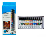 Acrylic Studio Color Paint Set Premium Vibrant Colors For Artists, Beginners & Professionals, Ideal For Canvas, Wood, And Fabr