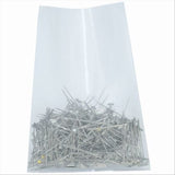 Aviditi 28 x 50 Flat Open Top Clear Plastic Poly Bags for Party Favors, Gifts, Parts, Storage, Packaging, and More, 4 Mil (Cas