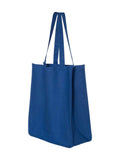 Q-Tees 27L Jumbo Shopping Bag One Size Royal