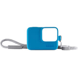 GoPro Sleeve + Lanyard in Bluebird (HERO7 Black/HERO7 Silver/HERO7 White/HERO6 Black/HERO5 Black) Official GoPro Accessory