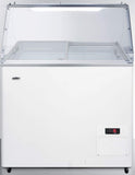 Summit Appliance NOVA22PDC 30 Wide Fully Assembled Commercial Dipping Cabinet with Digital Thermostat, Sneezeguard, Light, Manue