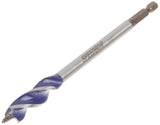 IRWIN SPEEDBOR Tri Flute Wood Drill Bit 1/2 X 6(3041001)