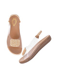 Shoetopia Women'S Girls-Snd-154 Flat Sandal-5 Kids Uk (Girls-Snd-154-Beige)-Eu38,Beige,5,B0D4VR6NY5