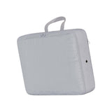 Ujeavette Compression Packing Cube Packing Organizer Smooth Two Way Zipper Collapsible Grey 40X30X12Cm