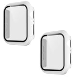 Pokanic [2 Pack Compatible with Apple Watch 9 8 7 Series iWatch 9H Tempered Glass Case Full Body Screen Protector Cover Wireless