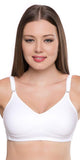 Trylo Women'S Non-Wired Bra (Minimizer_White_42D),White,42,B07ZH4LKCG