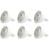 Elegant Furniture Led Mr16 Light Bulb Gu5.3 6.5W 12V Lm500 3000K Dim 40, Cri80, Etl, 25000Hrs, Lm500, Dimmable, 3Years Warranty