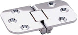 attwood Square End Hinge 2Pin Flush ATTWOOD Corp 2Pin Flush Stamped Stainless Steel