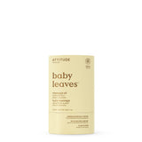 ATTITUDE Plastic-Free Massage Oil Bar for Baby, EWG Verified, Dermatologically Tested, Made with Naturally Derived Ingredients,