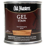 Old Masters 81116 Oil Base Gel Stain, 1/2 Pint, Dark Mahogany