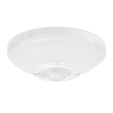 Maxxima Ceiling Mount 360 Degree PIR Occupancy Sensor HardWired Motion Sensor, LED Compatible, Commercial or Residential Auto