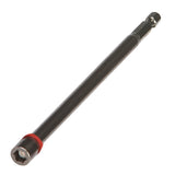 Malco MSHXL14 1/4 Extra Long Red Magnetic Hex Chuck Driver