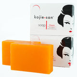 Kojie San Skin and Body Brightening Soap - Original Kojic Acid, Dark Spot Remover Bar Soap with Glycerin & Tea Tree Oil - 65g x