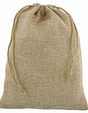 Pack of 10,Size 17 * 23 Reusable Drawstring Burlap Mesh Sachet Bags Lace Jute Organza Favor Bags for Party Wedding,Dry Fruits Pa