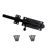 Proshopping 8 Inch Slide Bolt Latch, 304 Stainless Steel Bolt Lock with Padlock Hole, 14mm Dia.Rod Security Sliding Bolt Gate La