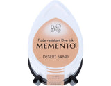 Tsukineko Memento Dew Drop Fade Resistant Inkpad of All Kinds, Desert Sand