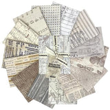 Foundations Low Volume Fat Quarter Bundle (14 Pieces) by Tim Holtz Eclectic Elements for FreeSpirit