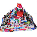Dandan DIY 24yards 22mm(7/8'') Random Assorted Styles Cartoon Butterfly Owl Skull Flower Star Dot Grosgrain Ribbon Flower Bow Ap