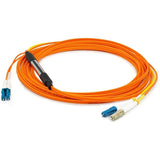 Addon 5M Lc (Male) To Lc (Male) Orange Om1 & Os1 Duplex Riser Mode Conditioning