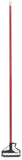 SPARTA 4166405 Spectrum Fiberglass Mop Handle with QuikRelease for Cleaning, Commercial, Residential, 60 Inches, Red, (Pack of