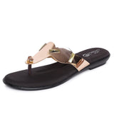 Ortho Joy Fancy Doctor Slippers | Soft And Stylish Chappal For Women | Comfortable Flat Sandals For Women Stylish,Cream,6,B09VT1DKH9