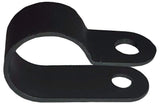 1/4 Electriduct Heavy Duty Nylon Cable Clamps Mouting Wire Clips - 1000pcs | Black