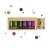 Prima Marketing Art Extravagance Glitter Set, Mardi Gras, 6Pack