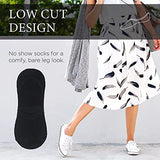 Xjarvis 3 Pairs No Show Low Cut Loafer Unisex Socks For Men & Women With Combed Cotton For Sports Running & Hiking Pack Of 3 (Free Size) Multicoluor,Black, Dark Grey, Gr,,B0B51N5TJR