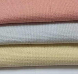 Embroidery KitMatty Fabric 3 Shades Peach WhiteOff WhiteCross Stitch, Fabric