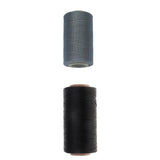 ATORSE 2 Rolls 260M 150D 0.8mm Flat Waxed Thread Sewing Stitching Leather Crafts