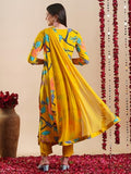 Gosriki Women'S Rayon Blend Straight Printed Kurta With Pant & Dupatta (Twig Yellow-Vks01-Gs_S_Yellow_Small),Yellow,,B0DC6M2LLF