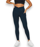 Imperative Regular High Waist Stretchable Gym Tights Leggings With Crossover Belt For Women & Girls | Yoga Pants, Sports Legging