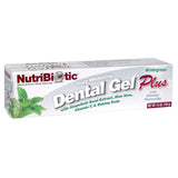 NutriBiotic Dental Gel Plus, Truly Whitening, Wintergreen, 4.5 Oz | with GSE, Aloe, Vitamin C, Baking Soda & Dental Peroxide |